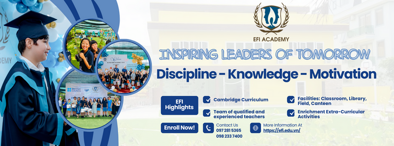 EFI Academy School Calendar (2025 - 2026)