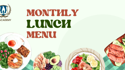 School Menu - EFI Academy - March 2026