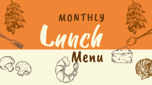 School Menu - EFI Academy - December 2025