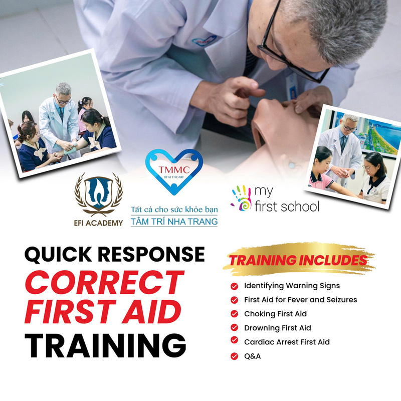 Empowering Our Teams: Advanced First Aid Training for EFI Academy & My First School Kindergarten Staff