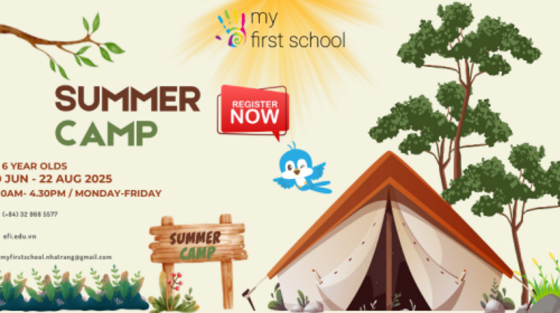 My First School Kindergarten's Summer Camp 2025 is back and bigger than ever!